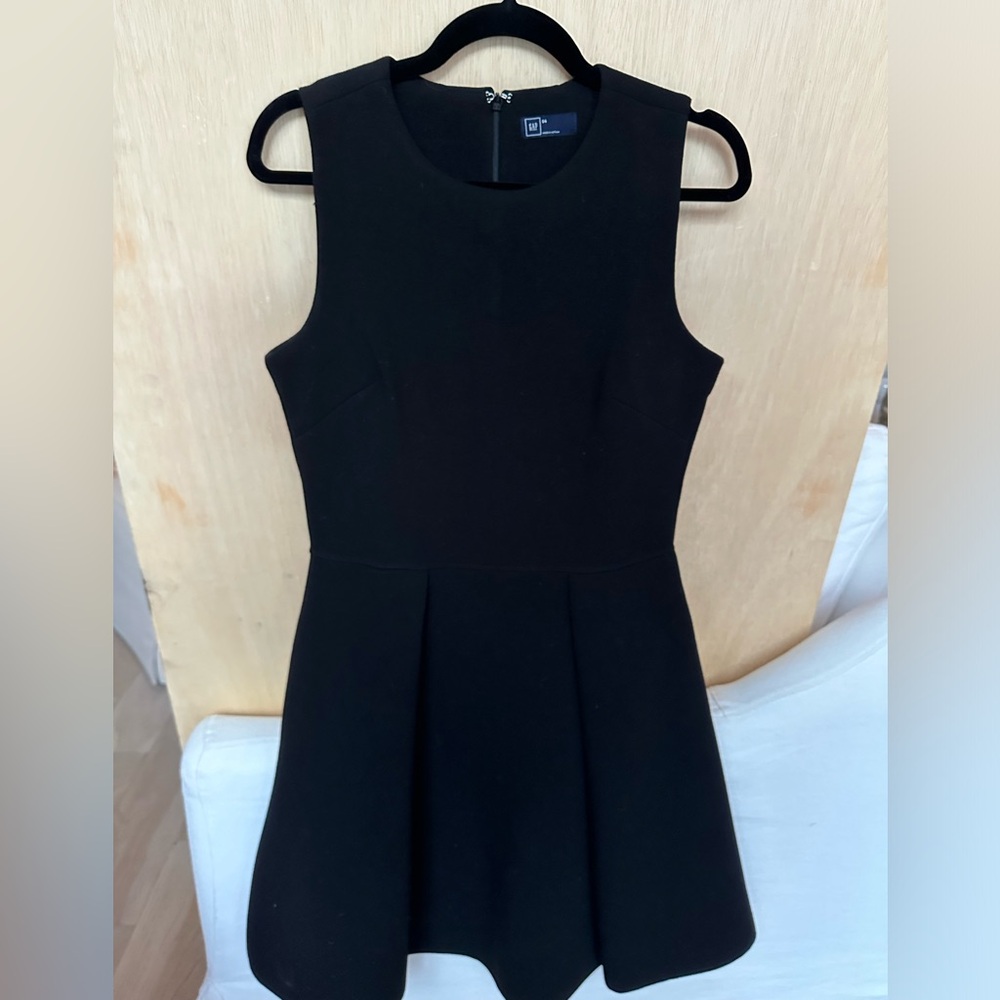 Gap Black Pleated Dress